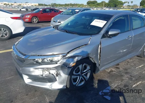 2018 Honda Civic Lx from USA, damaged, VIN 19XFC2F56JE004904
